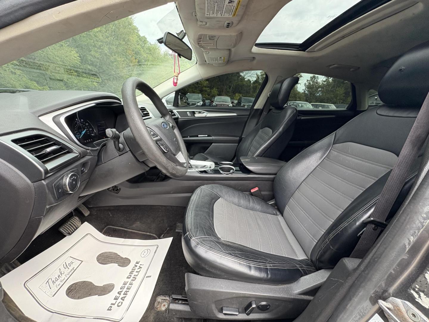 2013 Gray Ford Fusion SE (3FA6P0H74DR) with an 2.5L L4 DOHC 16V engine, located at 17255 hwy 65 NE, Ham Lake, MN, 55304, 0.000000, 0.000000 - Photo#9