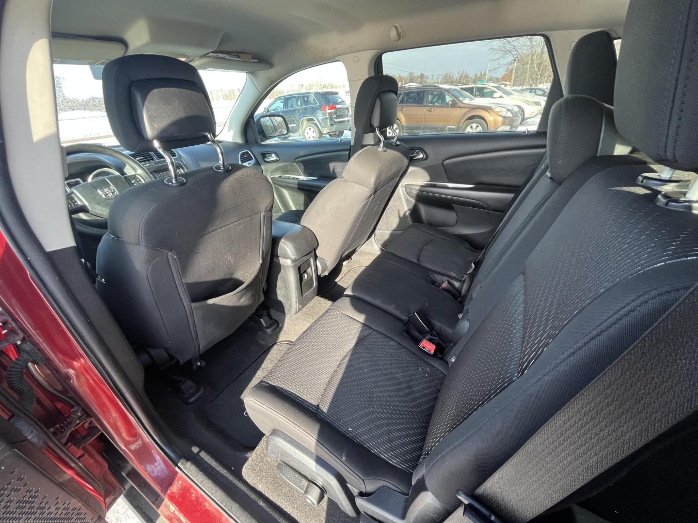 2011 Maroon Dodge Journey Express (3D4PG4FB5BT) with an 2.4L L4 DOHC 16V engine, 4-Speed Automatic transmission, located at 17255 hwy 65 NE, Ham Lake, MN, 55304, 0.000000, 0.000000 - Photo#11