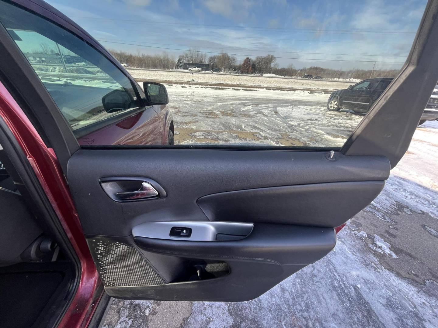 2011 Maroon Dodge Journey Express (3D4PG4FB5BT) with an 2.4L L4 DOHC 16V engine, 4-Speed Automatic transmission, located at 17255 hwy 65 NE, Ham Lake, MN, 55304, 0.000000, 0.000000 - Photo#14