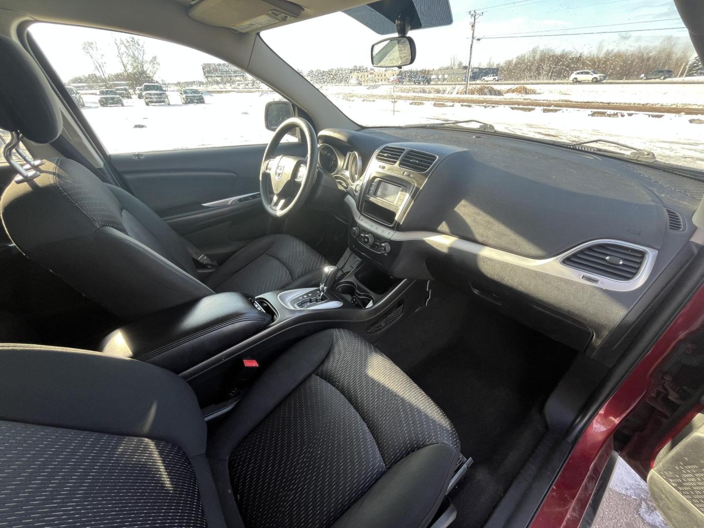 2011 Maroon Dodge Journey Express (3D4PG4FB5BT) with an 2.4L L4 DOHC 16V engine, 4-Speed Automatic transmission, located at 17255 hwy 65 NE, Ham Lake, MN, 55304, 0.000000, 0.000000 - Photo#13